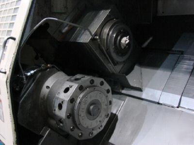 Okuma LT25 1997/98 5 axis cnc lathe w/bar feed