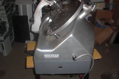 Hobart meat slicer with portion scale model 2912PS