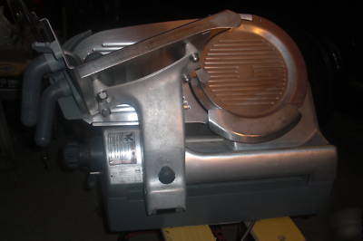 Hobart meat slicer with portion scale model 2912PS