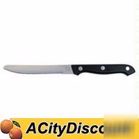 25DZ round tip bakelite handle steak knives cutlery