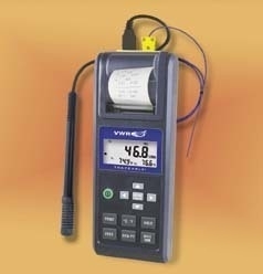 Vwr printing hygrometer/thermometer with probe 4181