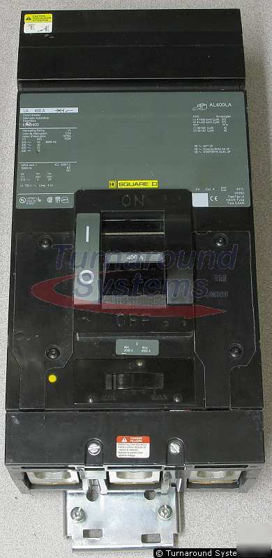 New square d LA36400 circuit breaker, 400 amp, i-line, 
