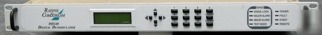 Radyne comstream DD240 dvb qpsk 8PSK sat demodulator