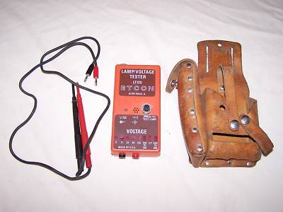 Etcon lamp / voltage tester *** gas lamp tester ***