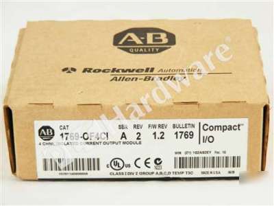 New * * allen bradley 1769-OF4CI /a 1769-0F4CI 1769OF4CI