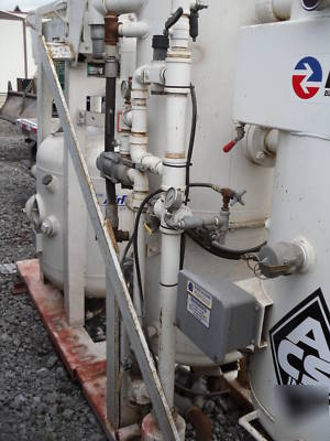 Schmidt sand blast & vacuum recovery +air dryer system