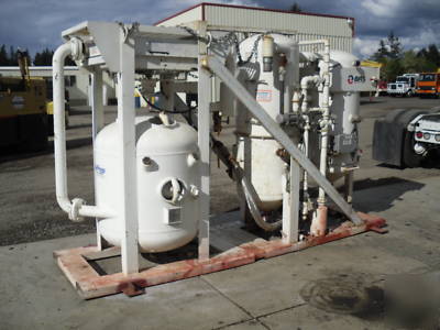 Schmidt sand blast & vacuum recovery +air dryer system