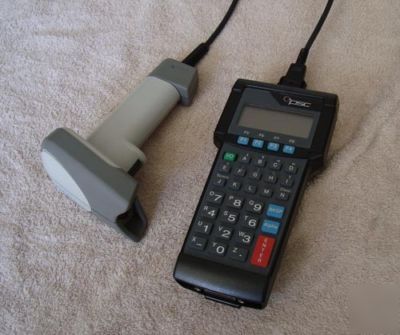 Psc portable terminal + quickscan barcode scanner