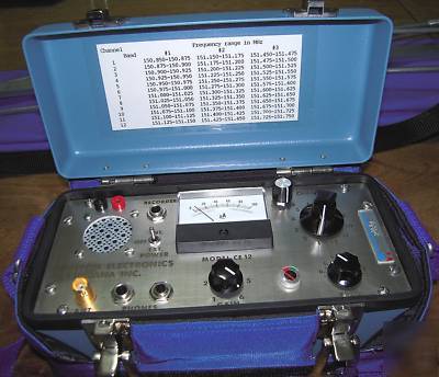 Ce-12 portable radiotelemetry receiver