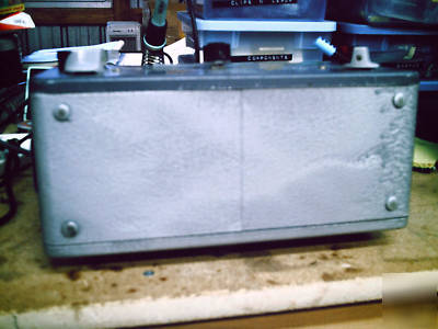 Paco model c-20 resistance capacitance ratio bridge rc