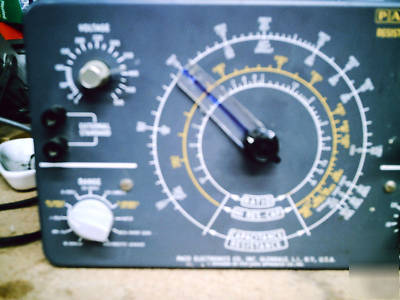 Paco model c-20 resistance capacitance ratio bridge rc