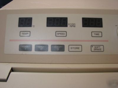 Tomy high speed refrigerated micro centrifuge TX160