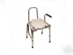 Guardian non padded drop arm commode lifetime warranty