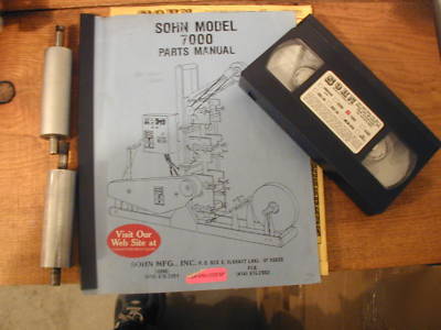 Sohn 7000 flexographic roll label printer