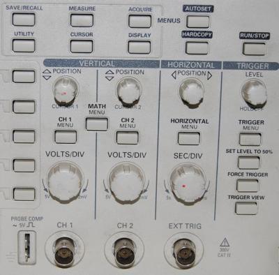 Tektronix tds 210 digital storage oscilloscope