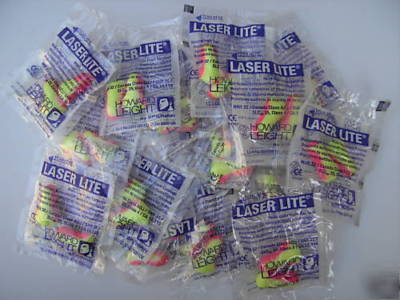 50 pairs laser lite NRR32 howard leight foam earplugs 