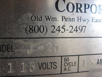 Allegheny j-25 heavy duty paper shredder