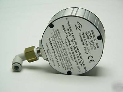 Dwyer digital pressure gage, Â±0.25% full scale accuracy
