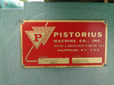 Pistorius mn 301 double miter saw machine