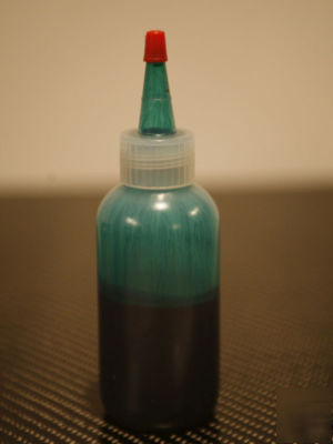 Transparent green pigment 4 epoxy polyester gelcoat 1OZ