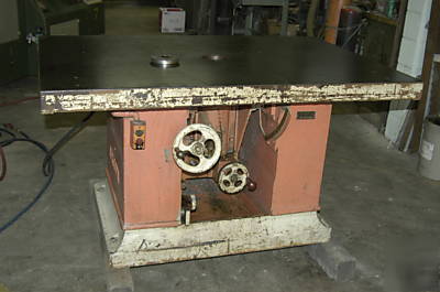 Orton e precision single spindle tilting shaper 7HP