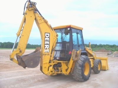 1998 john deere 410E backhoe
