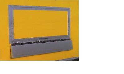 Concession trailer awning door w/ latches and shocks 