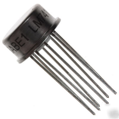 Ics chips:LM741H 8-pid metal can general purpose op amp