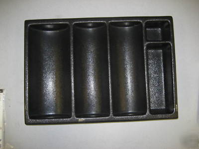 San jamar gourmet countertop organizer 4 bin 10649 cut