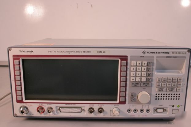Tektronix digital radiocommunication tested cmd 80
