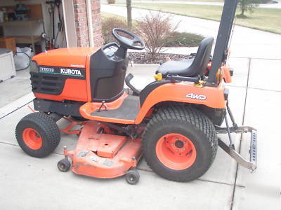 Kubota BX1800 diesel engine hydrostatic drive