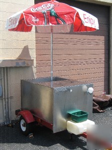 Nice hot dog vending concession trailer - no 