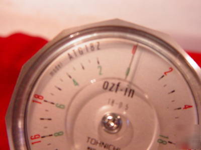 Tohnichi torque gauge ATG18Z ozf-in - barely used