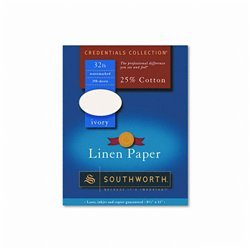 New southworth premium weight fine linen paper J568C