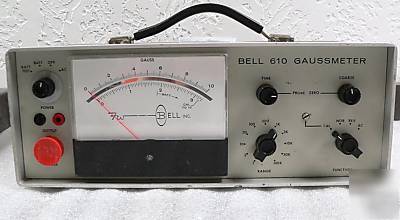 Bell 610 gaussmeter, includes probe works great 