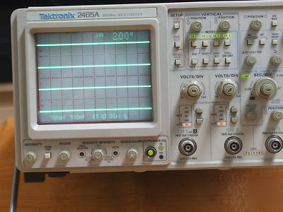 Tektronix 2465A 350MHZ 4 channels oscilloscope