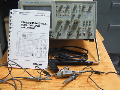Tektronix 2465A 350MHZ 4 channels oscilloscope
