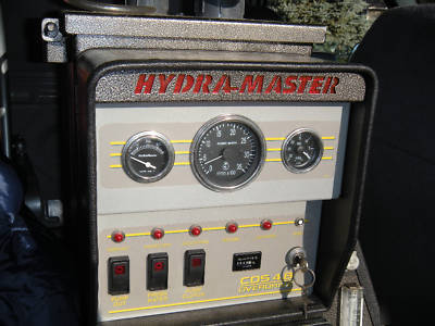 Carpet cleaning machine and ford E350 van