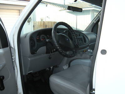 Carpet cleaning machine and ford E350 van