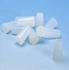 North american reiss silicone rubber stoppers, solid
