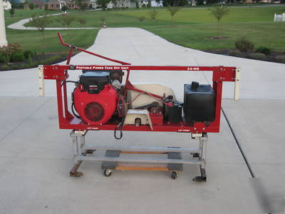 Portable power take off (pto) 24HP honda w/ stand ren 