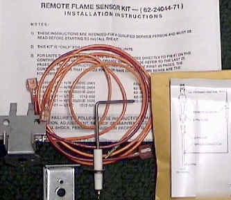 Ruud rheem protech remote flame sensor kit 62-24044-71