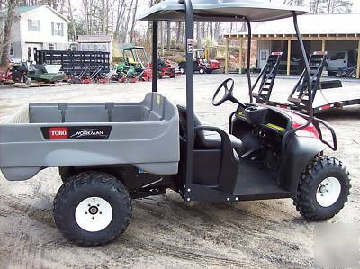 Toro workman utility lawn cart electric dump bed 