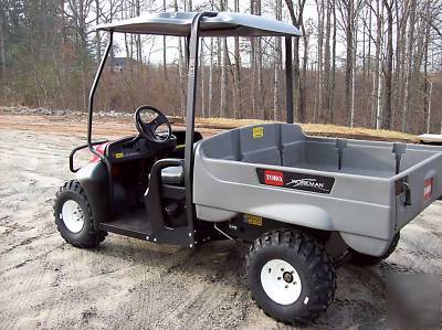 Toro workman utility lawn cart electric dump bed 