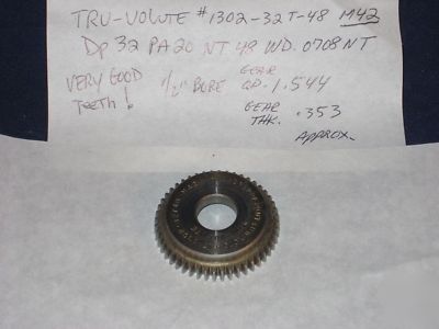 Tru-volute gearcutter shaper die DP32PA20O1/2