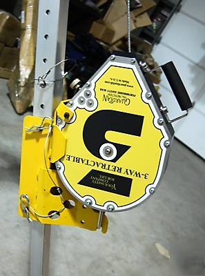 Confined space entry tripod & 3-way retractable srl kit