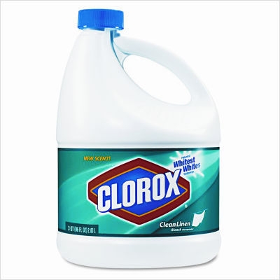 Liquid bleach clean linen, 96OZ bottle, 6 per carton
