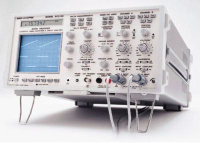 Sencore auto tracker SC3100 100 mhz oscilloscope 