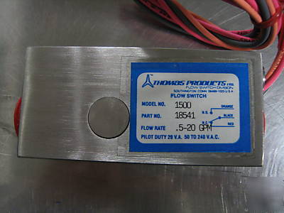 New thomas products flow switch model 1500 #18541 