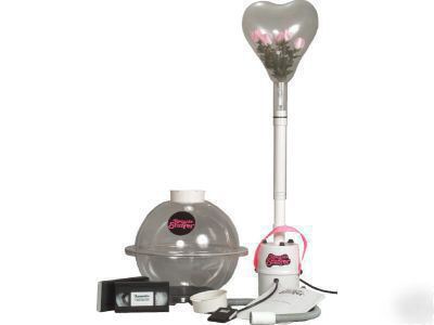 Keepsake balloon stuffer gift wrap stuffing machine